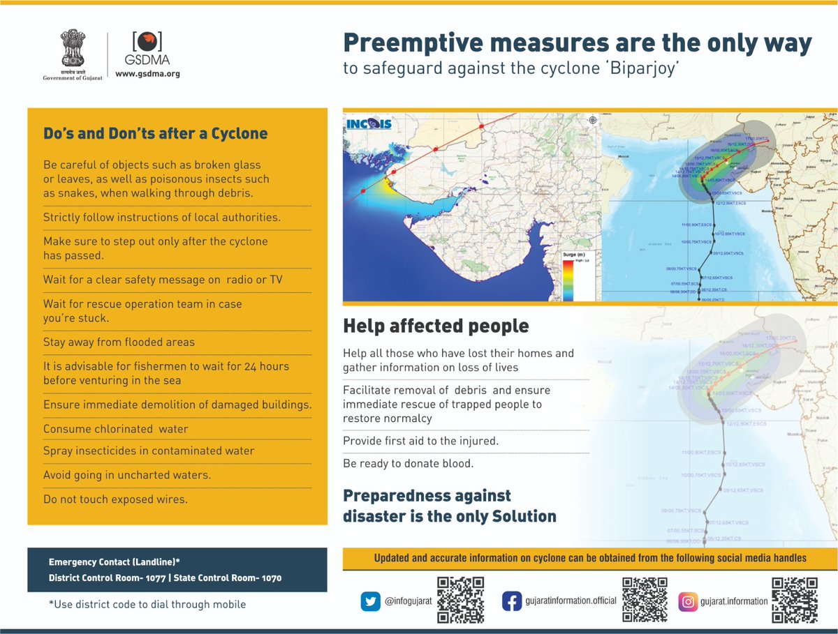 #CycloneAlert | બિપરજોય વાવાઝોડાની આફત સામે પૂર્વ તૈયારી એ જ ઉપાય..

#Gujaratcyclone #CycloneBiparjoyUpdate