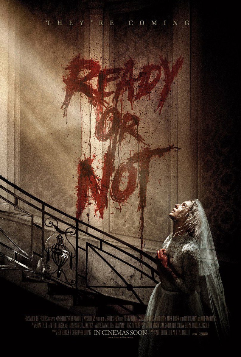 #NowWatching #Horror365Challenge 
“Ready or Not” (2019).  73/365.