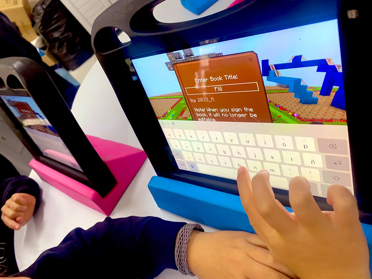 MsColleenK's tweet image. 🎢🎮Students rocked a Minecraft roller coaster challenge at school! Their creativity was awe-inspiring with loops, twists, and water features.🌊🚀They shared their impressive work on Seesaw for a virtual ride. 🎠📲👏#MinecraftChallenge #StudentCreativity #RollerCoasterBuilders