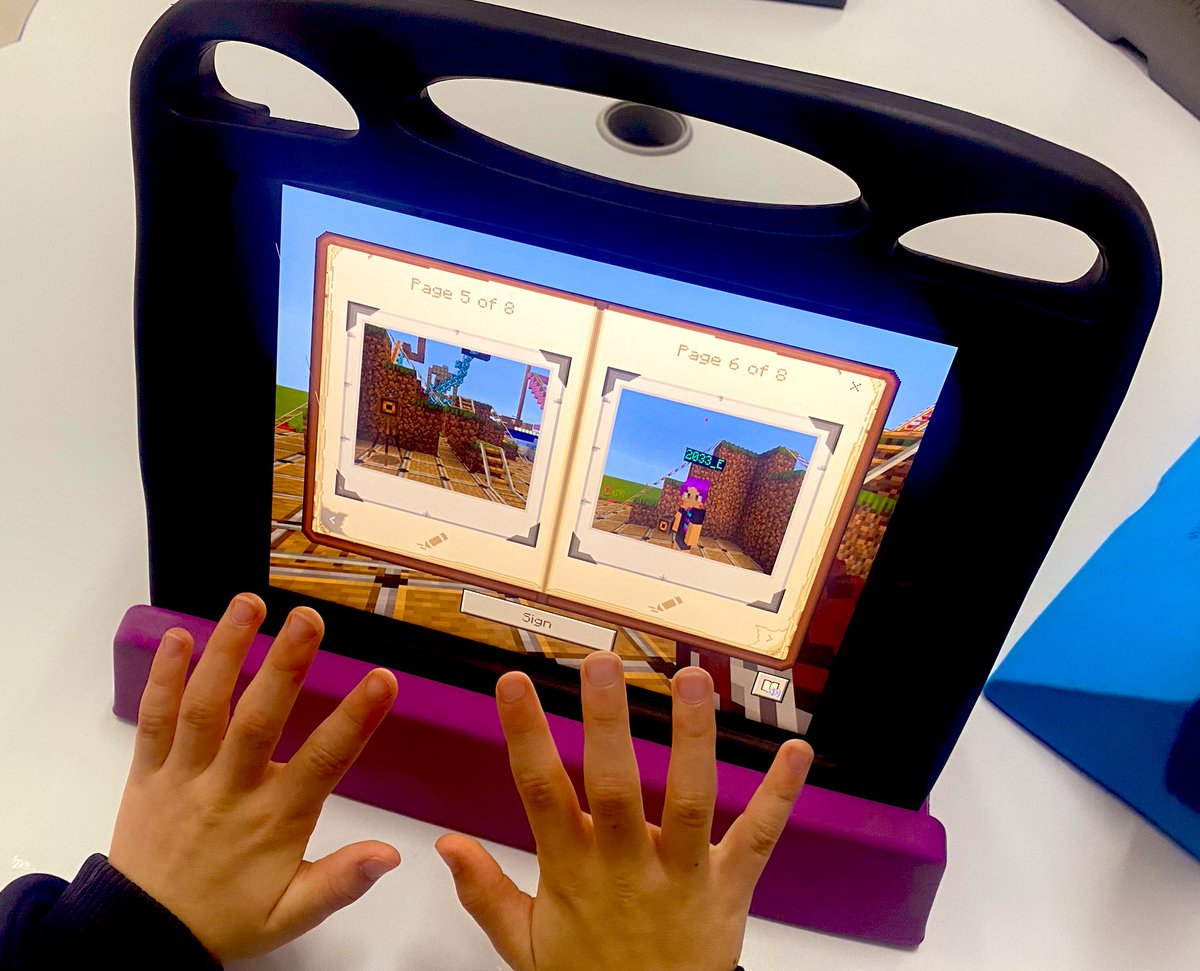 MsColleenK's tweet image. 🎢🎮Students rocked a Minecraft roller coaster challenge at school! Their creativity was awe-inspiring with loops, twists, and water features.🌊🚀They shared their impressive work on Seesaw for a virtual ride. 🎠📲👏#MinecraftChallenge #StudentCreativity #RollerCoasterBuilders