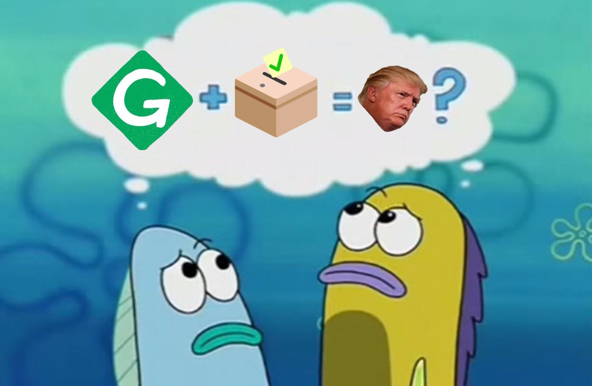 OhioGreenParty's tweet photo. That is not how elections work. Donald Trump is not our Party's presidential nominee. A vote for the Green Party is a vote for the Green Party. It's that simple. https://t.co/uVyluAxln9