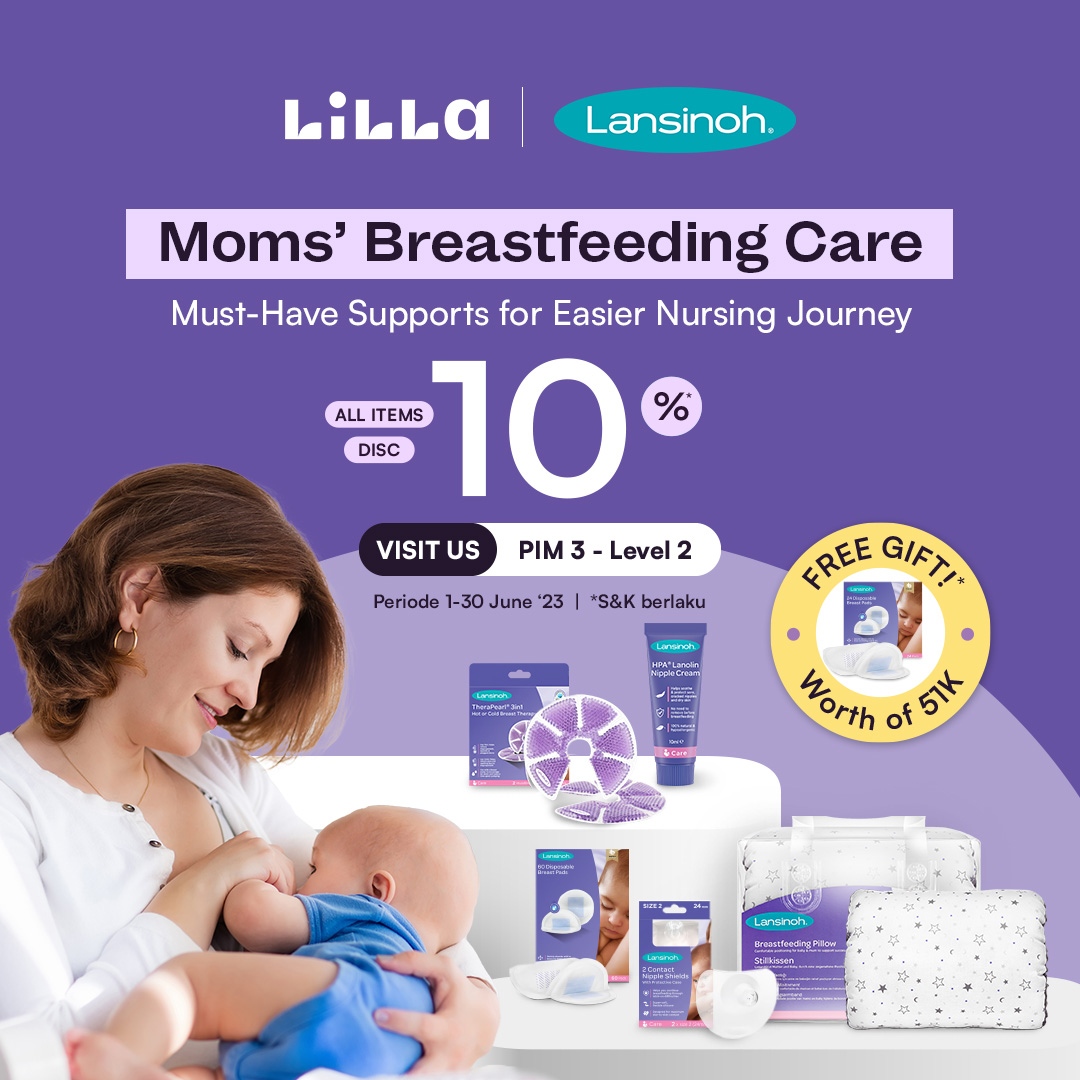 PondokIndahMall's tweet photo. 🚨Lansinoh all items disc 10% OFF* + Extra FREE GIFT*🚨
Lengkapi kebutuhan breastfeeding Moms dengan produk-produk Lansinoh di LILLA Store PIM 3 - Level 2💜
*S&K Berlaku
#Lilla #LillaStore #MotherhoodGetsEasier https://t.co/RsOUwneTWl