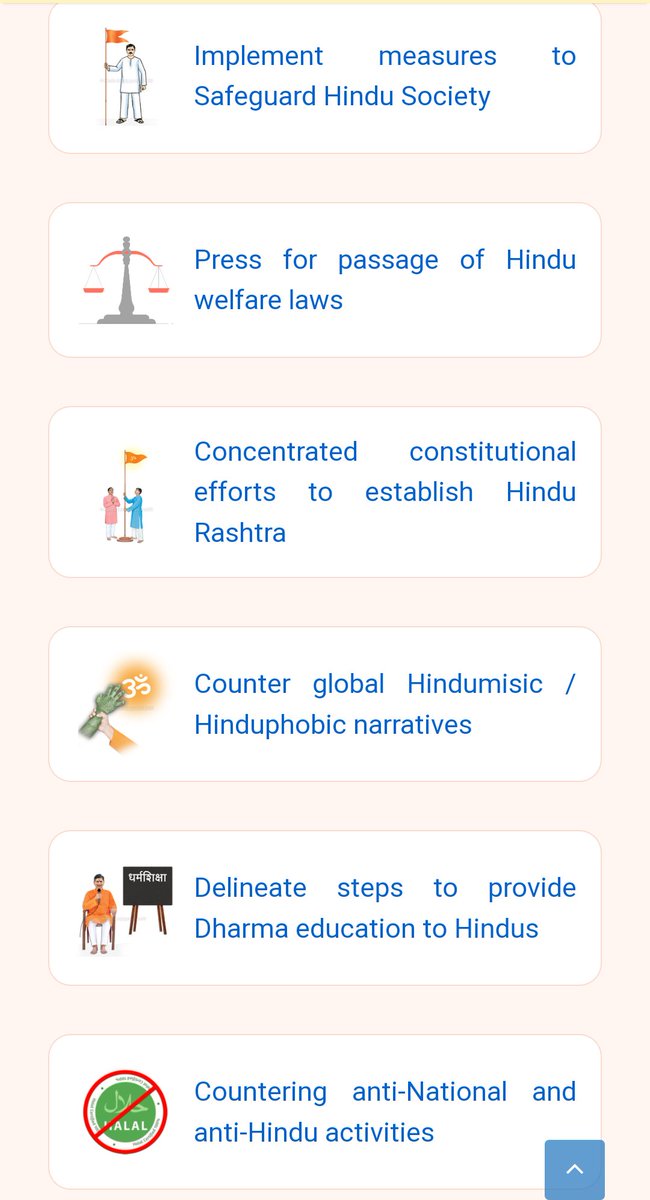 mp_hjs's tweet photo. Over 800 delegates will deliberate and draw an action plan on how India can be declared a Hindu Rashtra.
🚩Objectives of
 #Vaishvik_HinduRashtra_Mahotsav
👇 https://t.co/xVsnYdqB48