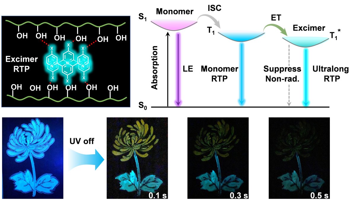 AggregateOA's tweet photo. Early View💡
"Ultralong excimer phosphorescence by the self-assembly and confinement of terpyridine derivatives in polymeric matrices" by Wei Lu, Guifei Huo & Tao Chen et al. @NUSingapore @WileyPolymers #RTP #excimer #terpyridine
Check👉https://t.co/H8eQO6Qqmy https://t.co/mI7p6Bw7Pz