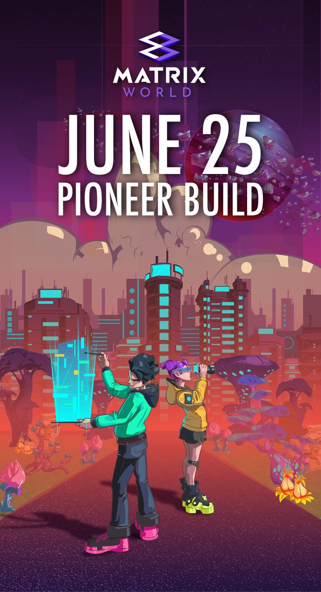 WORLD3_AI's tweet photo. Landowners, mark your calendars because the wait is almost over! The Pioneer Build launches on June 25th! More info coming soon.

See you there, Pioneers! 🚀 https://t.co/288dZ1dkyw