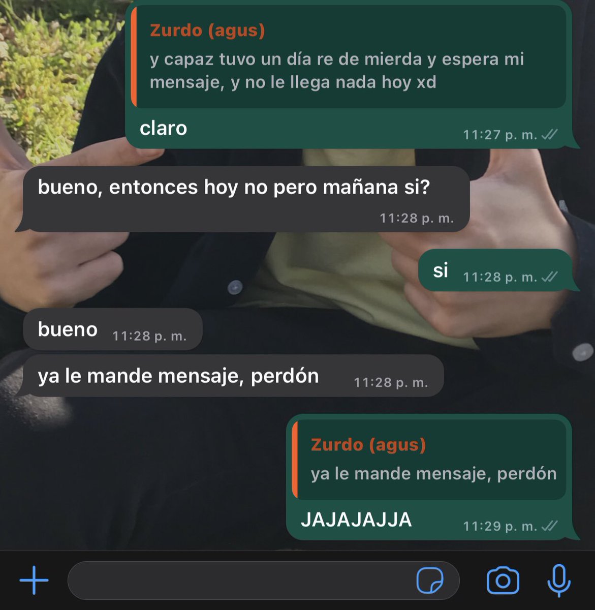 me siento muy identificado con agus