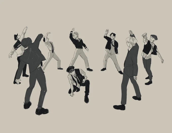 This is the piece I submitted for the video! It didn't get chosen but I loved watching them guess the dancemoves ahahaha