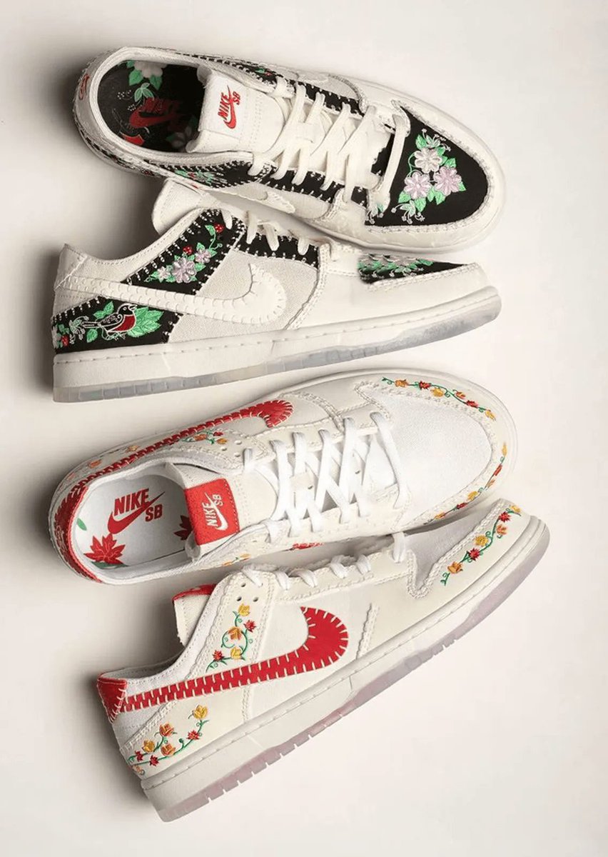 SneakerShouts's tweet photo. Release Reminder 🗓 
N7 x Nike SB Dunk Low colorways drop at 10am EST. (6/15) 

Black Sail: https://t.co/U080oxAzgB 
University Red: https://t.co/OW1l4CFThk https://t.co/vjWQYf35ST