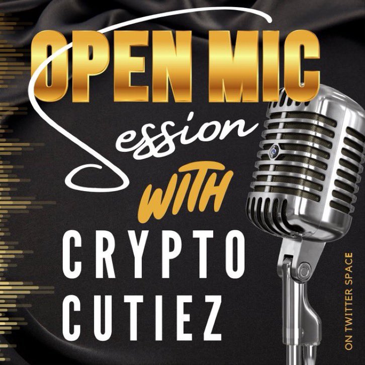 Join us for our next episode of #Cryptocutiez at 8pm Est! 🚀 $$$

🔊 Speakers
@CRYPTOFIED1
@angel_funsized 
@degenlifer
@Dfwplay 
@joeyROckaway 
@abeneri1
@itskurtisb 
@Snak3plissken86 
@DirtyPawEnt
@JustKissesxo
@donald_dacc

Reminder 👇twitter.com/i/spaces/1OwxW…
