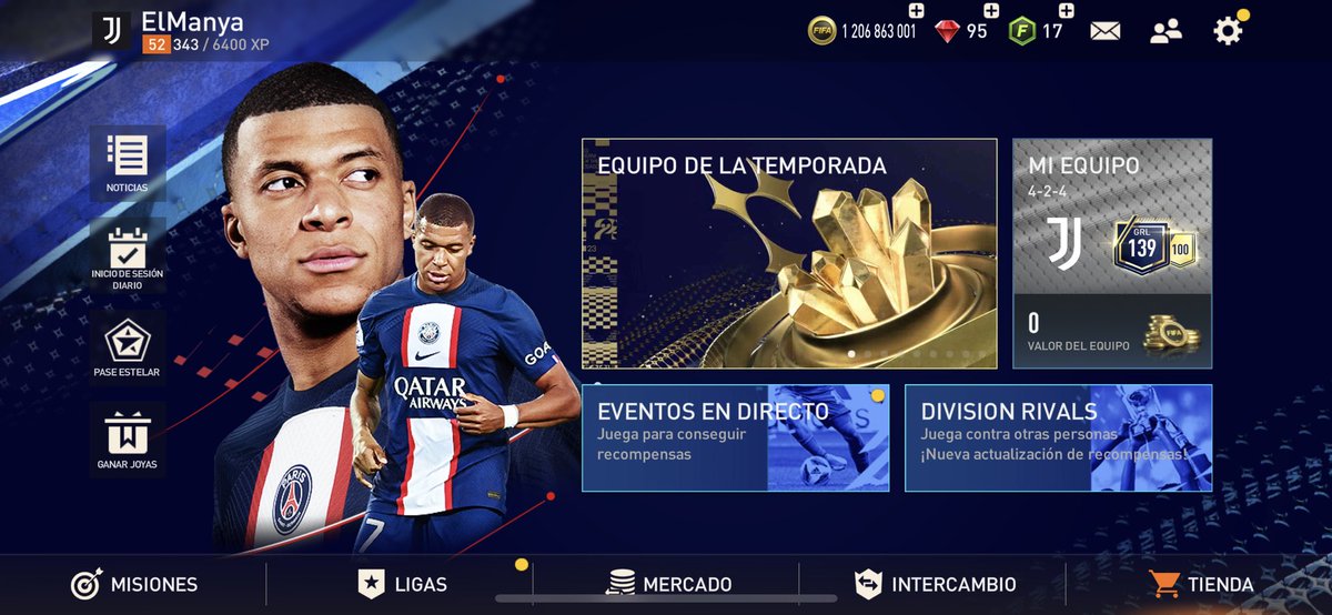 Pues tenia 47 millones tenía gullit y maldini comprándose en el mercado creo me quitaron las del bug pero como vendí a 4 iconos creo por eso me dieron esas ♥️♥️♥️♥️♥️♥️<a href="/CarlosC79753071/">Realik£R (RM👑)</a> @jesus_lpa  les quitaron monedas a ustedes cracks