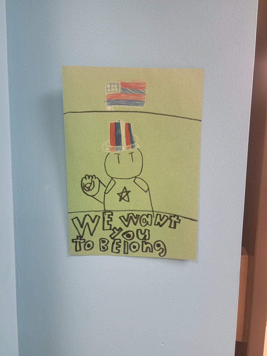 When we tasked kids in our Prides with the question, how can we make everyone feel they belong at Whittier, w/a few ideas about posters and sticky notes. We begin seeing inspiring kid created notes on lockers &amp; posters all around the building! <a href="/OakPark97/">Oak Park District 97</a> <a href="/PCLRobinson/">Patrick Robinson</a>  #youbelong