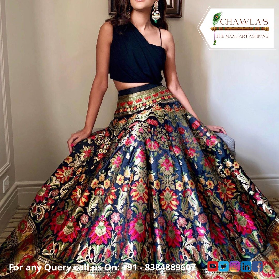 Buy the Beautiful crop top partywear lehenga from Rishikesh! 

in.pinterest.com/manharfashions/

#lehenga #saree #fashion #indianwedding #lehengacholi #indianwear #ethnicwear #indianfashion #wedding #onlineshopping #kurti #indianbride #bridallehenga #weddingdress #designer #lehengalove