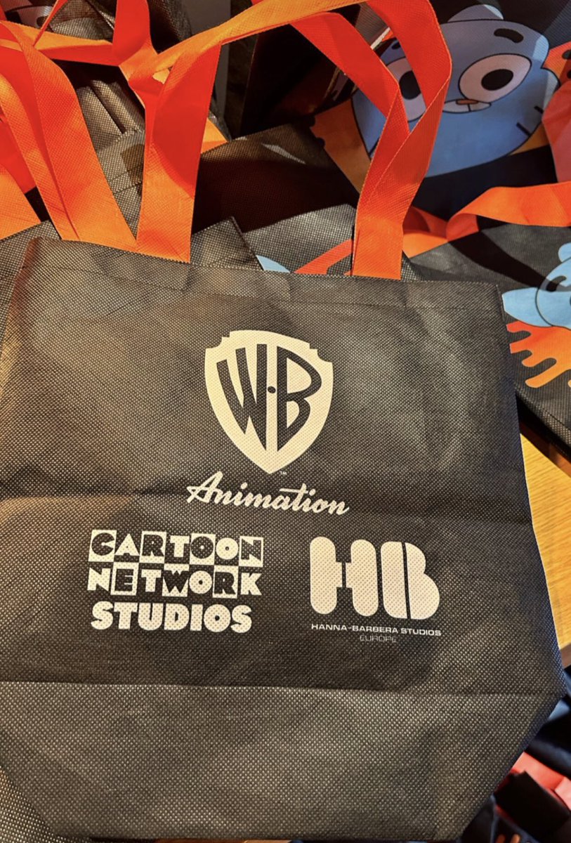 Look what they giving out at Annecy Film! #Gumball #AnnecyFestival #WBAnimation #CartoonNetwork #HannaBarberaStudiosEurope