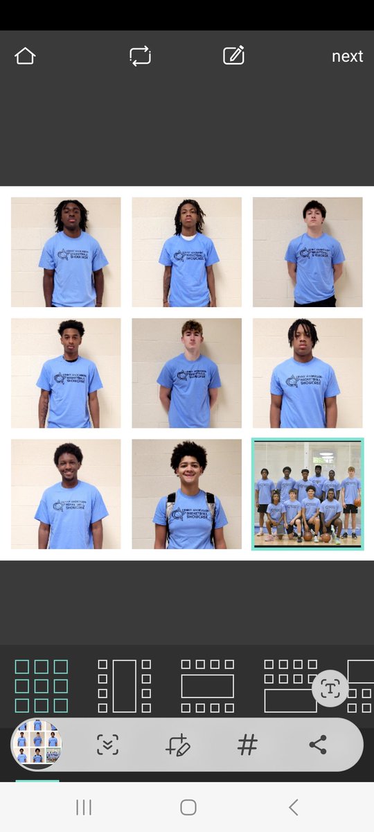 Team Carolina Blue was loaded with talent at the 5th annual #FREEBASKETBALLSHOWCASE in Twinsburg OH #NORTHEASTOHIO @djoates21 @ohyeaDJ @ethan_fiedtkou @luchie2x @PhilipUnangst @AlwaysAB24 @nathan_henry35 @ThairiqueB #CollegeBasketball Coaches PLEASE DON'T SLEEP ON these guys! 💯