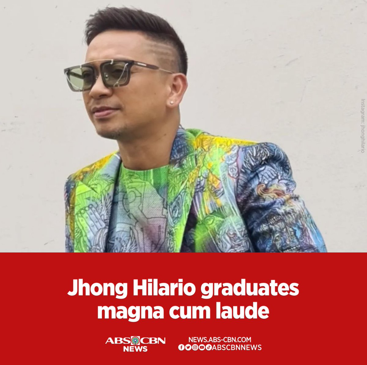 ABSCBNNews's tweet photo. Congratulations, Kuys Jhong! 🧑‍🎓

READ: https://t.co/KuOLluPI3R https://t.co/demv3da4Ai