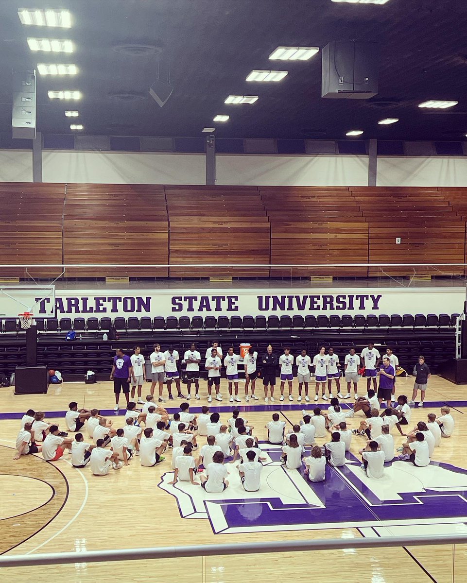 @Caleb_Winfield1 and @ConnorYocom had a great day at @TarletonMBB Rising Stars Camp 🔒 🦅

Great camp and competition. Thank you Tarleton coaches, players and staff! 

@CoachJoJones 

#RecruitSCS @scs_athletics 

#TaketheStairs