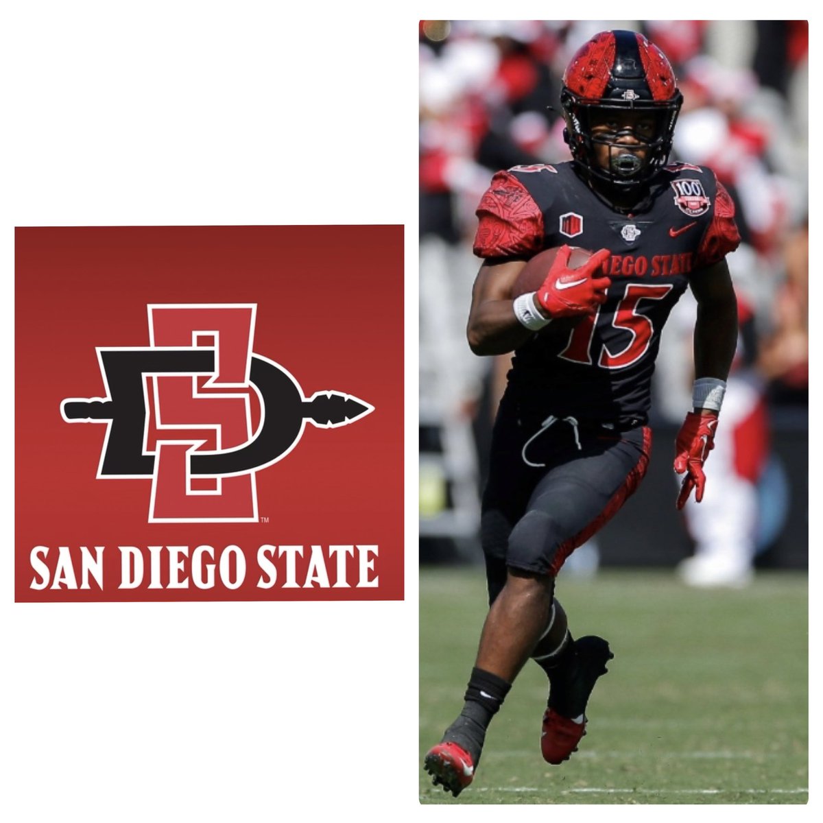 kenturx_21's tweet photo. After a great conversation w/@Coach_JKrause, I’m blessed & honored to announce I’ve been offered a D1 scholarship to @AztecFB! #GoAztecs #expectnothing #work4everything #AGTG @BrandonHuffman @adamgorney @MohrRecruiting @TheUCReport @BFBaumgartner @SMRamsFB https://t.co/cZOfPqTcGu