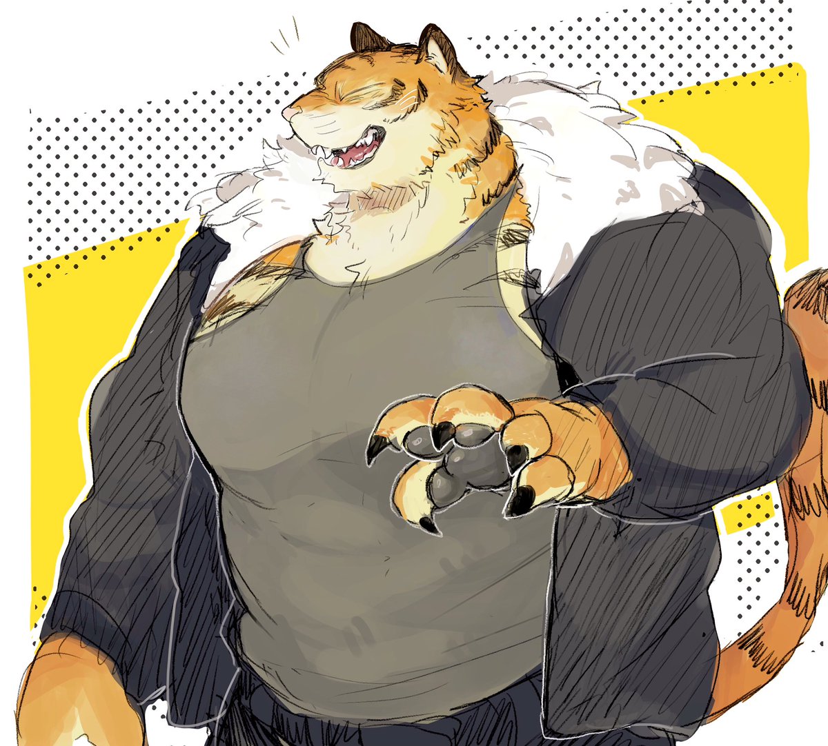 獣人のTwitterイラスト検索結果。