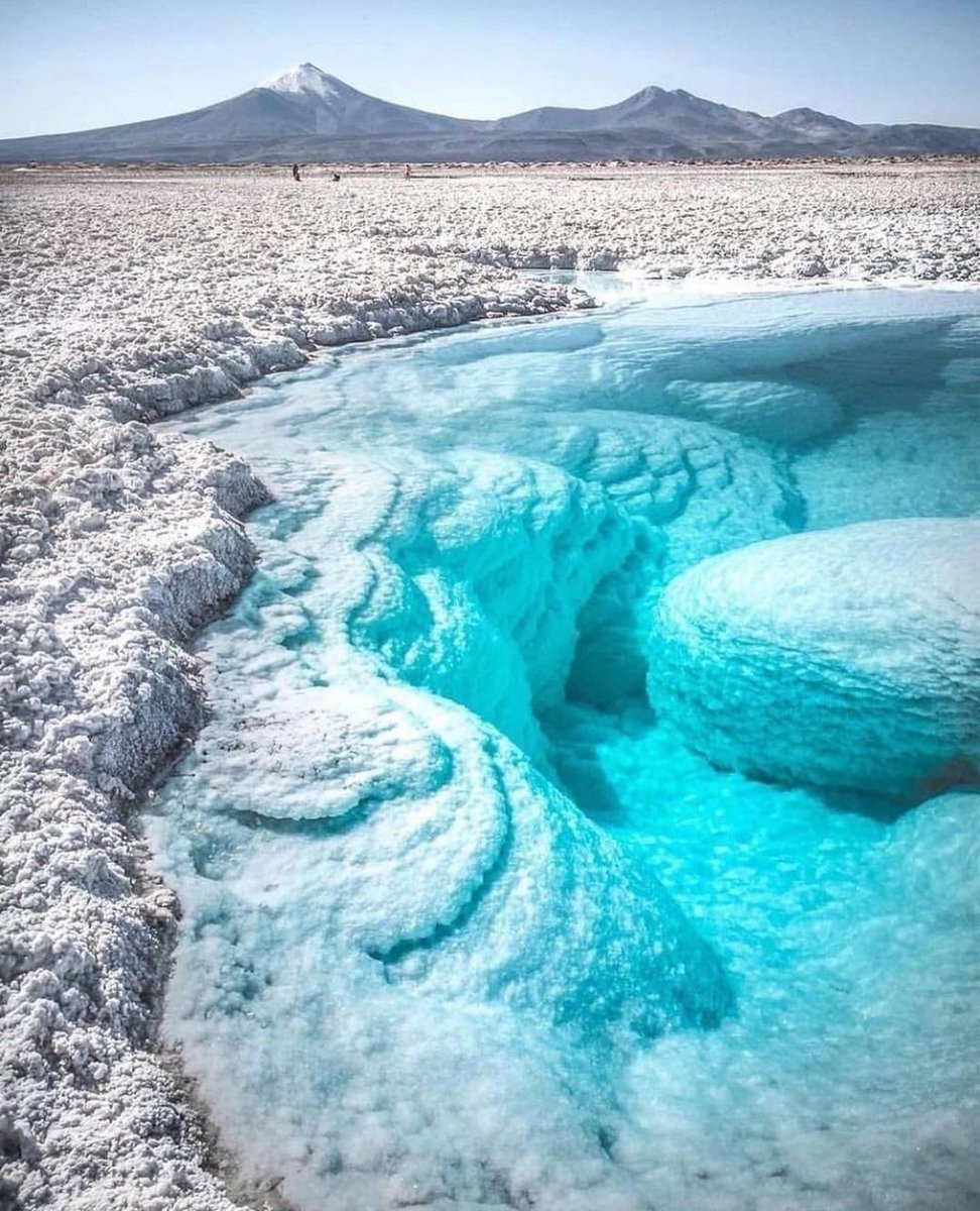 freyaLenard's tweet photo. Drop ya  #travelingvlog youtube links, i’m subscribing.
 Crystal lake in the middle of the salty desert 😱🏖

Salar de Pedernales is one of the TOP 10 most amazing places to visit in Chile (South America).
#travel #beautiful places https://t.co/NTYi7nqgTd