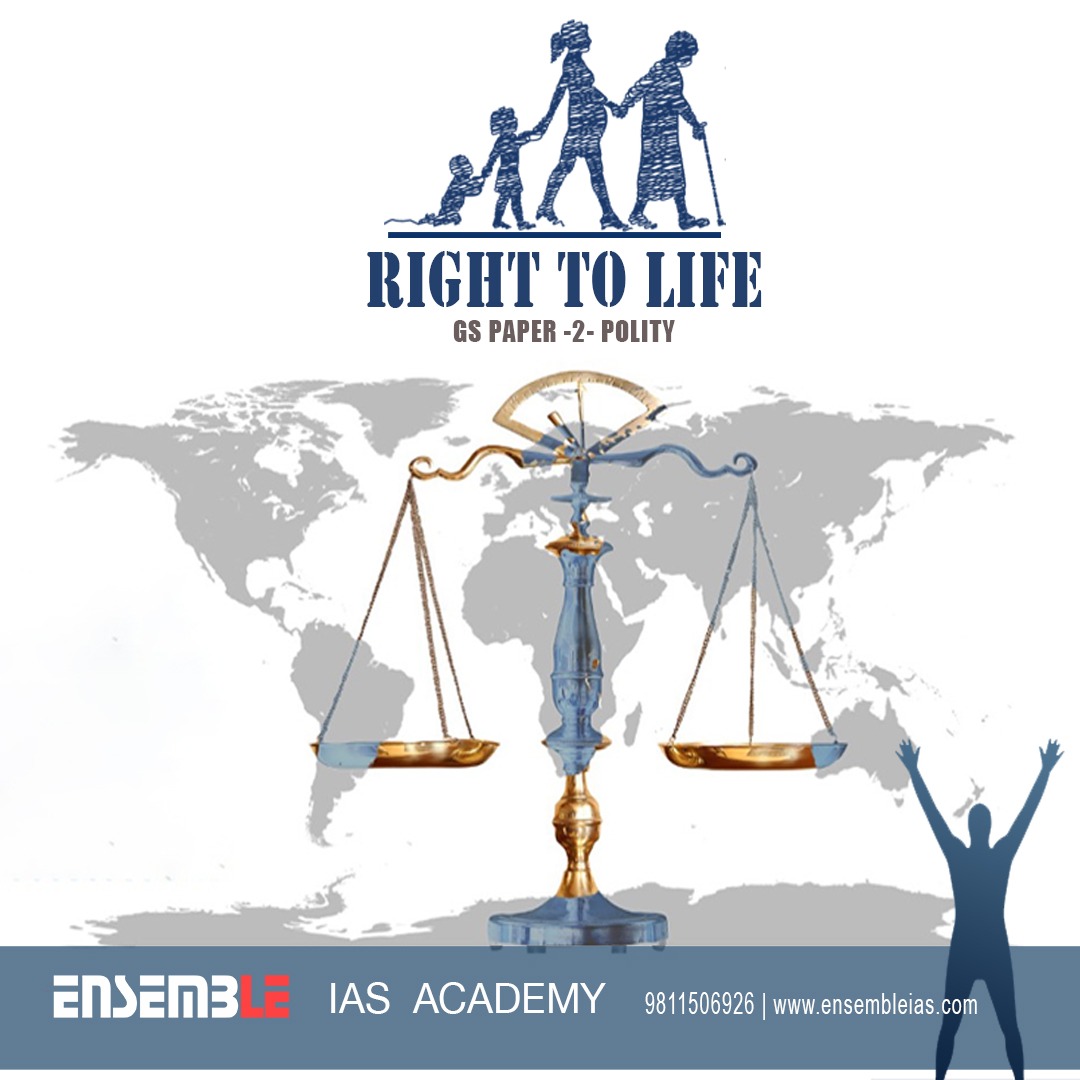 ias_upsc_india's tweet photo. Right to Life – GS Paper -2 (Polity) #Article21 #RighttoLife #RightoLive #Casteism #SupremeCourt #HighCourt #Constitution #FundamentalRights #civilservicesstudy #ensembleiasacademy #geographyoptional #k_siddharthasir #ias https://t.co/uuuUysIi2B
