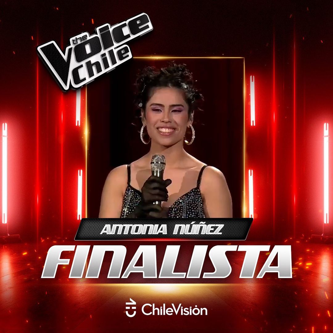 ¡Última finalista! 🤩 

Antonia Núñez convenció a los votantes del #TeamBeto gracias al 19,39% de los sufragios emitidos digitalmente en #TheVoiceCHV 🎶