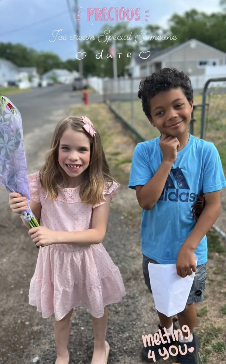 vanessaolson922's tweet photo. Skylars “first date” with her friend for his schools Someone special ice cream social. #firstofmanyfirstdates #takesaspecialguytoputupwithsky https://t.co/UXyZSvgfGN