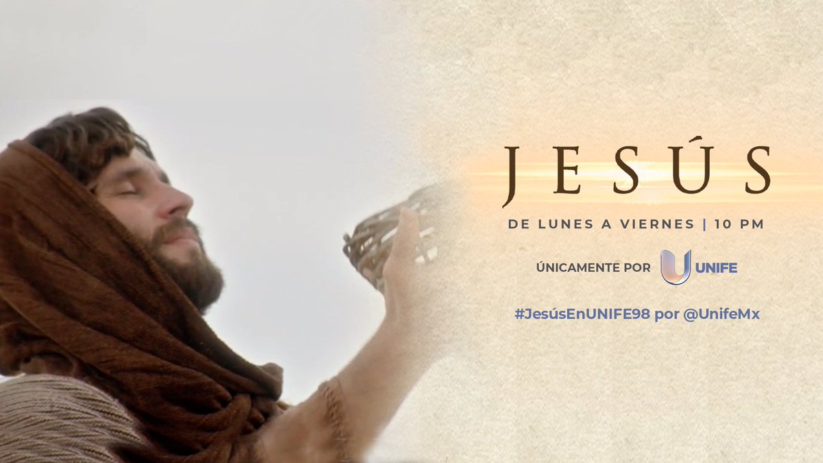 ObispoFranklinS's tweet photo. Hoy podremos ver a #JesusEnUNIFE98 por el 8.3 de TV abierta @UnifeMx. Veremos la #MultiplicacionMilagrosa 🔥 https://t.co/OAUUQc3zhZ