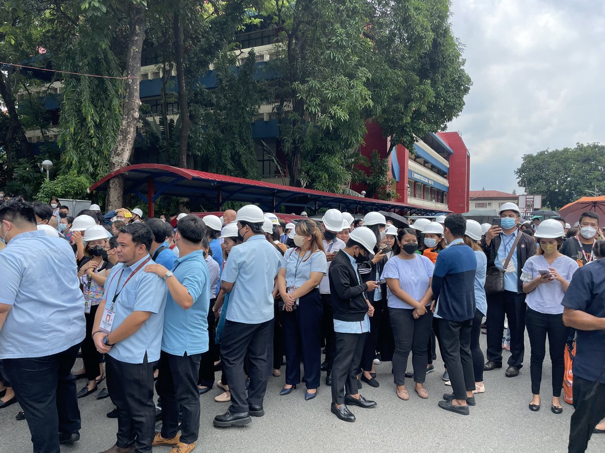 ABSCBN News on Twitter "Some scenes in DSWD main office after the quake. After ensuring safety