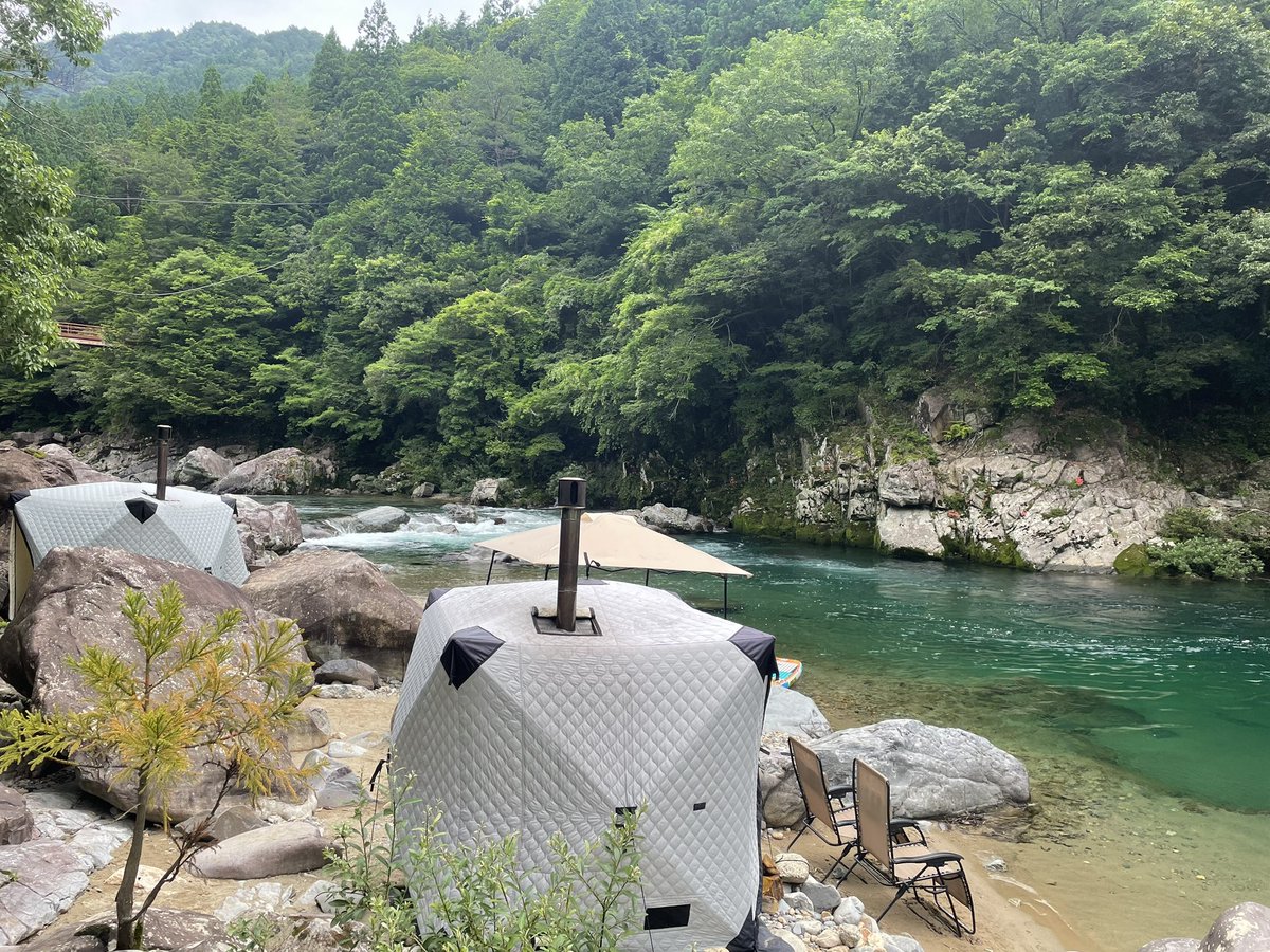 utauuta12's tweet photo. テントサウナ超最高だった！！！
川めちゃくちゃ気持ちよすぎた https://t.co/ntd6ehZf3g