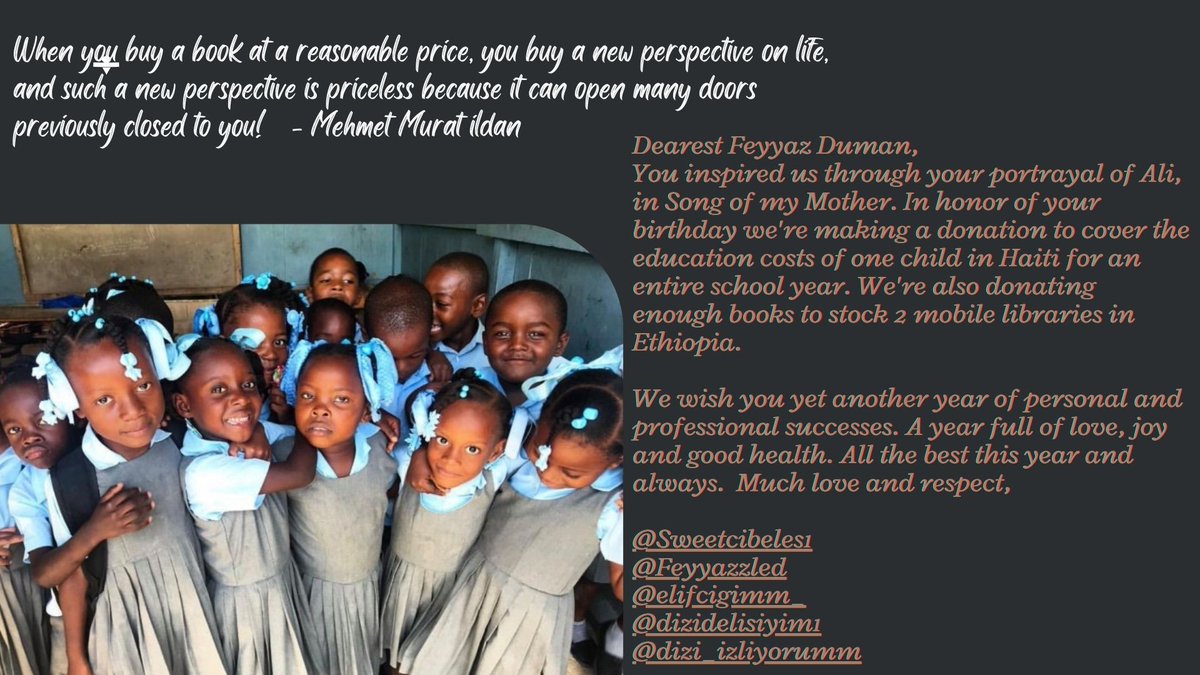 Dearest <a href="/DumanFeyyaz/">Feyyaz Duman</a> 🍀💚
We wish you yet another year of personal and professional successes. A year full of love, joy and good health. All the best this year and always. 
Much admiration and respect,  

<a href="/Sweetcibeles1/">Sweetcibeles</a>
<a href="/Feyyazzled/">ArBah sevgi! 🇹🇷💕🇵🇷</a>
<a href="/elifcigimm_/">Elif'ciğim 🌿 Feyyaz'ın Sıkı Takipçisi 😎</a>
<a href="/dizidelisiyim1/">Dizi Delisi🧚</a>
<a href="/dizi_izliyorumm/">dizi izliyorumm😎</a>