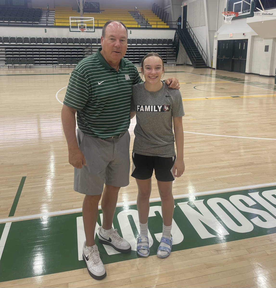 Great camp yesterday @OBU_WBBall! Thanks to @BoOverton and @bseagler!