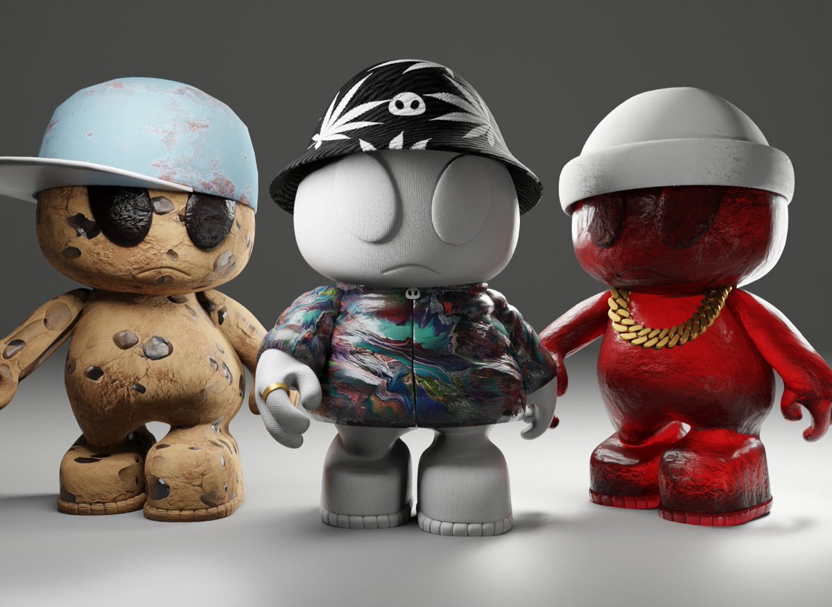 <a href="/FFVV1211/">FFV</a> I’m building <a href="/remosworld/">REMO’S WORLD</a>.
Giving collectors access to both my digital artworks inside the space, and my physical art and custom hand painted toys IRL.
Building towards using the IP to commercialise the toy line