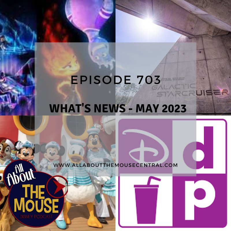 BryanRipper's tweet image. On this week's episode of the All About the Mouse Disney Podcast, it's time for another What's News recap of the news items that occurred throughout the Disney company in the month of May. 
allaboutthemousecentral.com/episode-703-wh…. #allaboutthemouse #AATM #Windowtothemagic #WTTM #wdw #disneyland