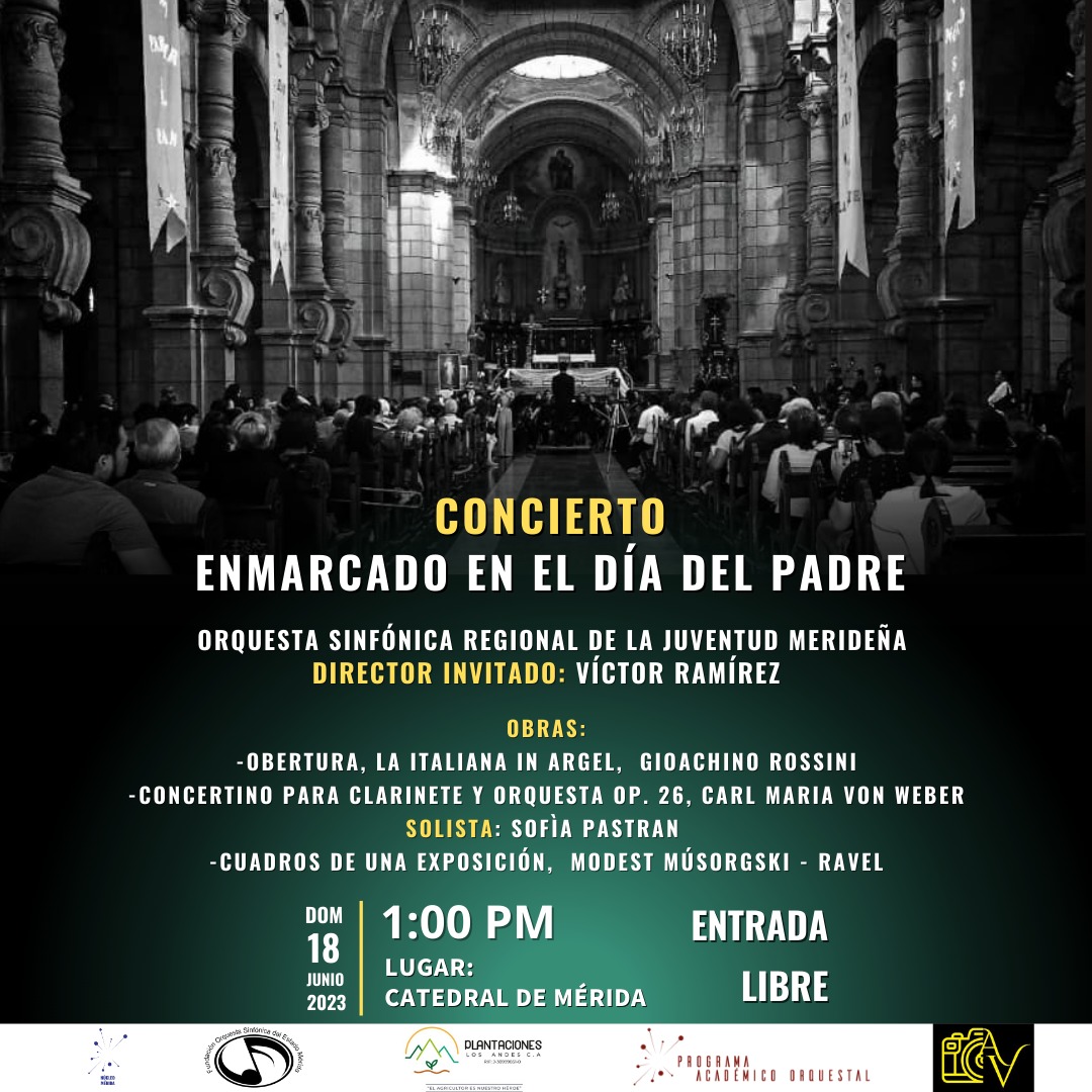 VD_Ramirez's tweet photo. Nos vemos este domingo 18... El mejor regalo es llevar a Papá a este hermoso concierto...

Los esperamos... https://t.co/gd33b3DvIq