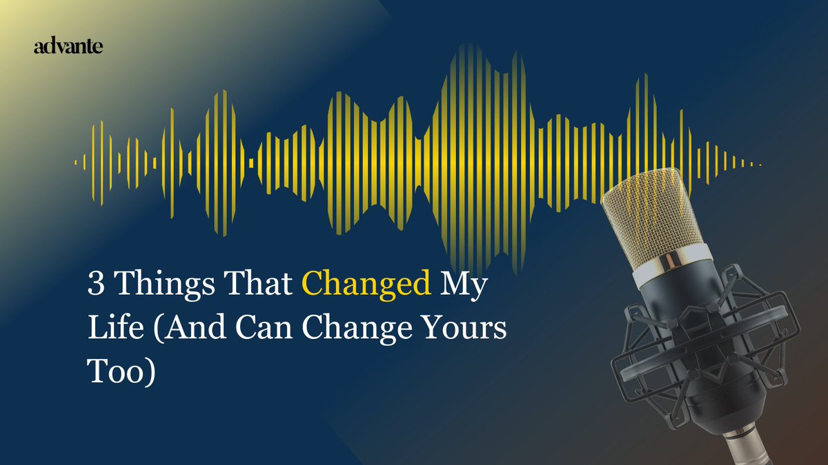 advanteco's tweet photo. Discover the transformative power of three words. Join us tomorrow as we listen to a podcast where one of our coaches unveils the profound impact these simple words had on their life. Get ready to be inspired, enlightened, and forever changed.
#LifeChangingWords #onlinecoaching https://t.co/LslZlkUHQZ