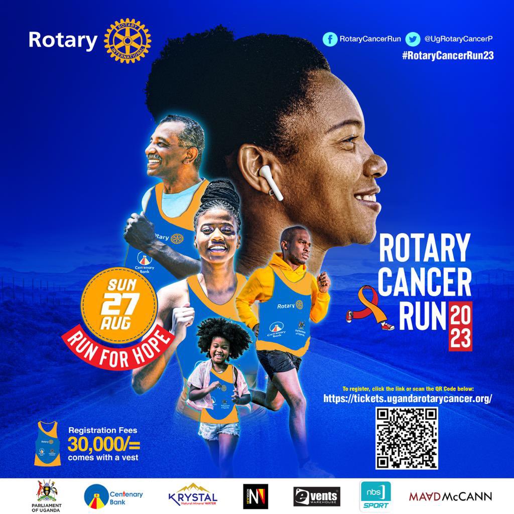 A must cause for the good of our  alma-mater Uganda, its not surprising that we have a wonderful theme    " Create hope in the world" <a href="/rc_namasuba/">Rotary Club of Namasuba</a> <a href="/RcNansana/">Rotary Club of Nansana</a> <a href="/UgRotaryCancerP/">#CancerRunUg25</a> let us  work together put a smile to mankind <a href="/CentenaryBank6/">Centemobile app for Centenary Bank</a> <a href="/Cecilia97N/">Nabbanja Cecile</a> <a href="/ElvisIzaq/">izaq</a> <a href="/Godlyve1/">Godlyve</a> <a href="/Kirabower/">Kirabo Muryaheebwa</a>