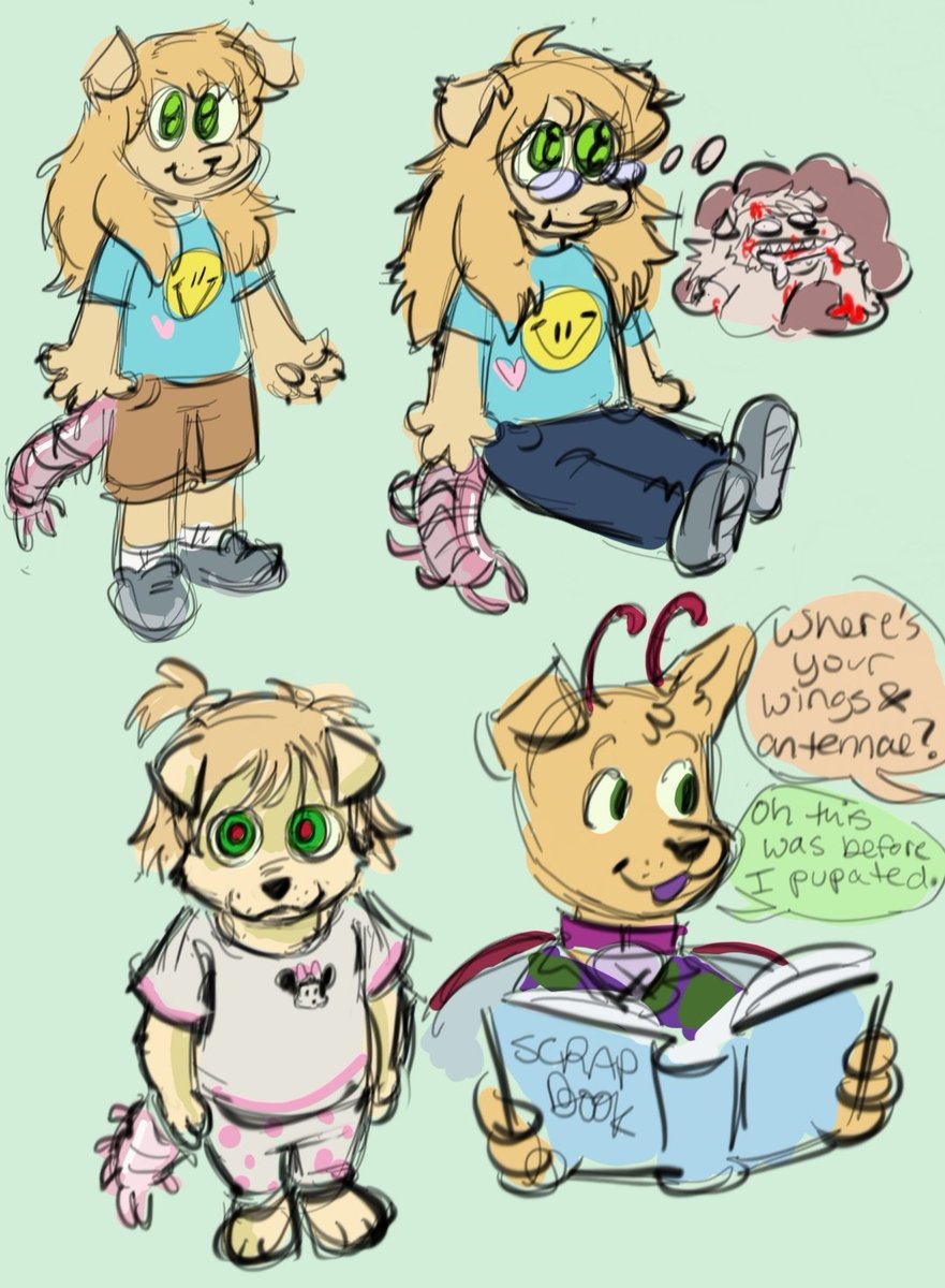 baby fursona because i find it funny :)