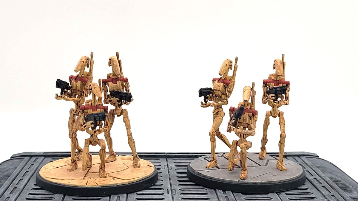 magpie_minis's tweet photo. Lots of Shatterpoint guys in their fancy armor. #ArtistOnTwitter #miniaturepainting #Shatterpoint https://t.co/gp0rXQCRv1