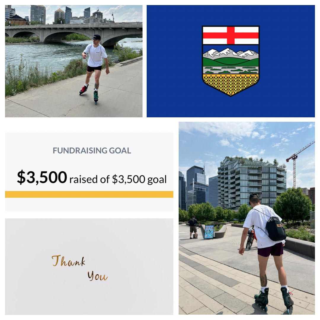 tanner_m20's tweet photo. We did it! We are going across Alberta❤️💚 https://t.co/227caOTmNN