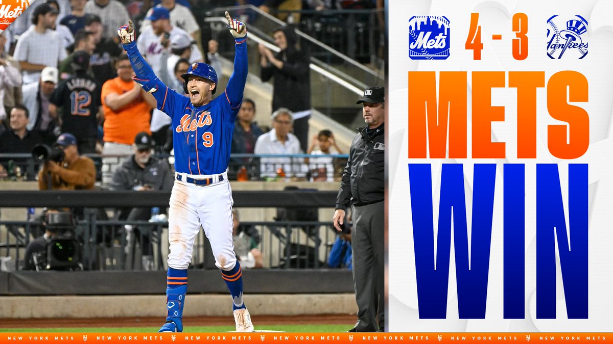 Feelin' good! #MetsWin #LGM