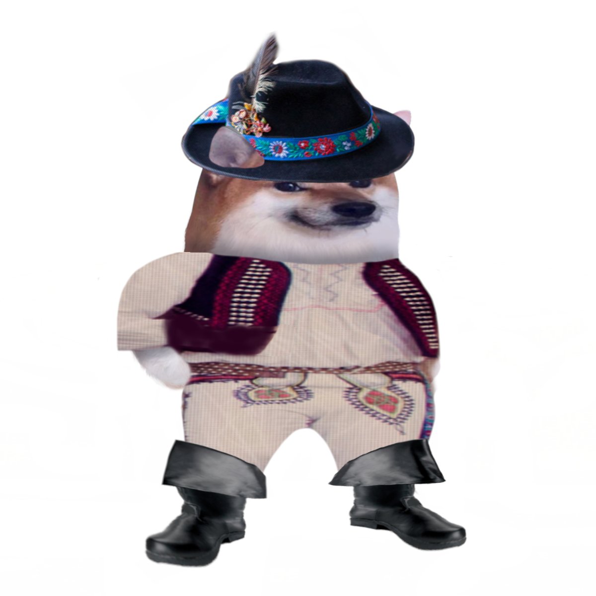 AndoSugi's tweet photo. @DominikFromSK @fellarequests Hi! Welcome new fella! Here is your folk dress fella. Let me know if he works for you! 
@Official_NAFO @Kama_Kamilia #NAFO #NAFOExpansionIsNonNegotiable https://t.co/JYu0r1P5Xi