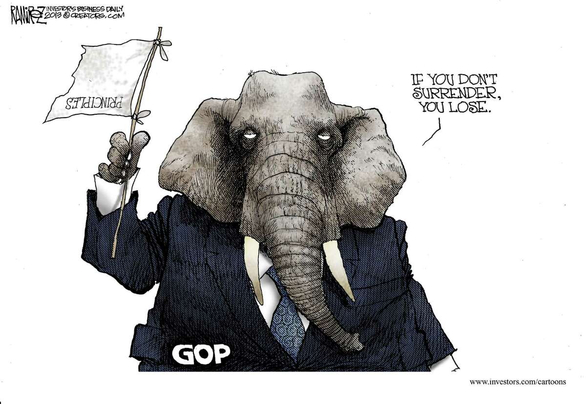 TheAZBlade's tweet photo. Political cartoon from a DECADE ago - "If you don't surrender, you lose"

It's time we stop doing the same thing over and over again (like voting for a Party that will not fight for us) and expecting a different result. 

#NewPartyNeeded https://t.co/8g6TnP4LUW
