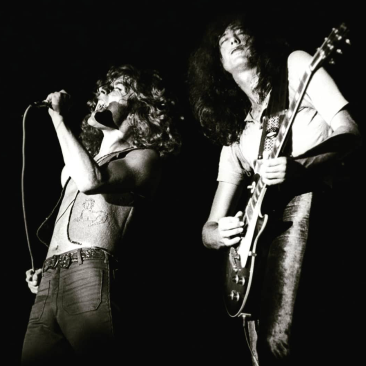 crockpics's tweet photo. Jimmy Page &amp; Robert Plant at the Texas International Pop Festival, 1969. Photo by Jim Dickman. https://t.co/2AWueBcmlT
