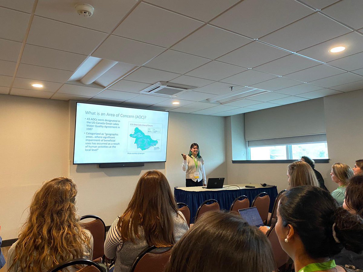 Zhao Ma (@zhaoma_hdl) on Twitter photo The 3rd 1st is Isabelle Staph, coadvised by me & <a href="/jscarlton/">Stuart Carlton</a>, discussing preliminary results about community revitalization in Areas of Concern in the #GreatLakes. 🙏 to <a href="/ILINSeaGrant/">Illinois-Indiana Sea Grant</a> & @beccaenixon. 🙏 <a href="/info_iasnr/">IA Society & Natural Resources (IASNR)</a>. Such a great conference for first timers! <a href="/PurdueFNR/">Purdue Forestry & Natural Resources</a> <a href="/PurdueISF/">Purdue Institute for a Sustainable Future</a> The 3rd 1st is Isabelle Staph, coadvised by me & <a href="/jscarlton/">Stuart Carlton</a>, discussing preliminary results about community revitalization in Areas of Concern in the #GreatLakes. 🙏 to <a href="/ILINSeaGrant/">Illinois-Indiana Sea Grant</a> & @beccaenixon. 🙏 <a href="/info_iasnr/">IA Society & Natural Resources (IASNR)</a>. Such a great conference for first timers! <a href="/PurdueFNR/">Purdue Forestry & Natural Resources</a> <a href="/PurdueISF/">Purdue Institute for a Sustainable Future</a>