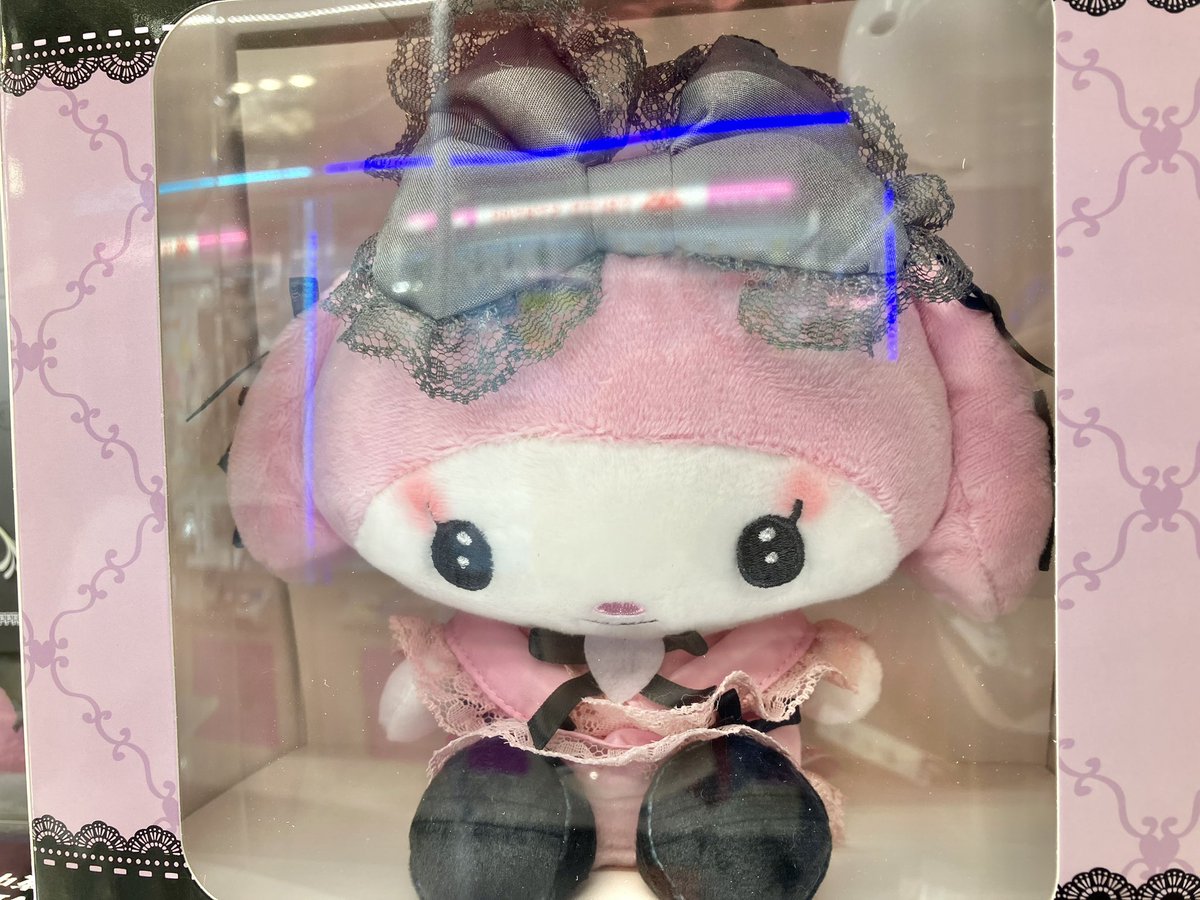 プライズ】新景品🎀マイメロディ♡クロミ 真夜中のメロクロDXドールが