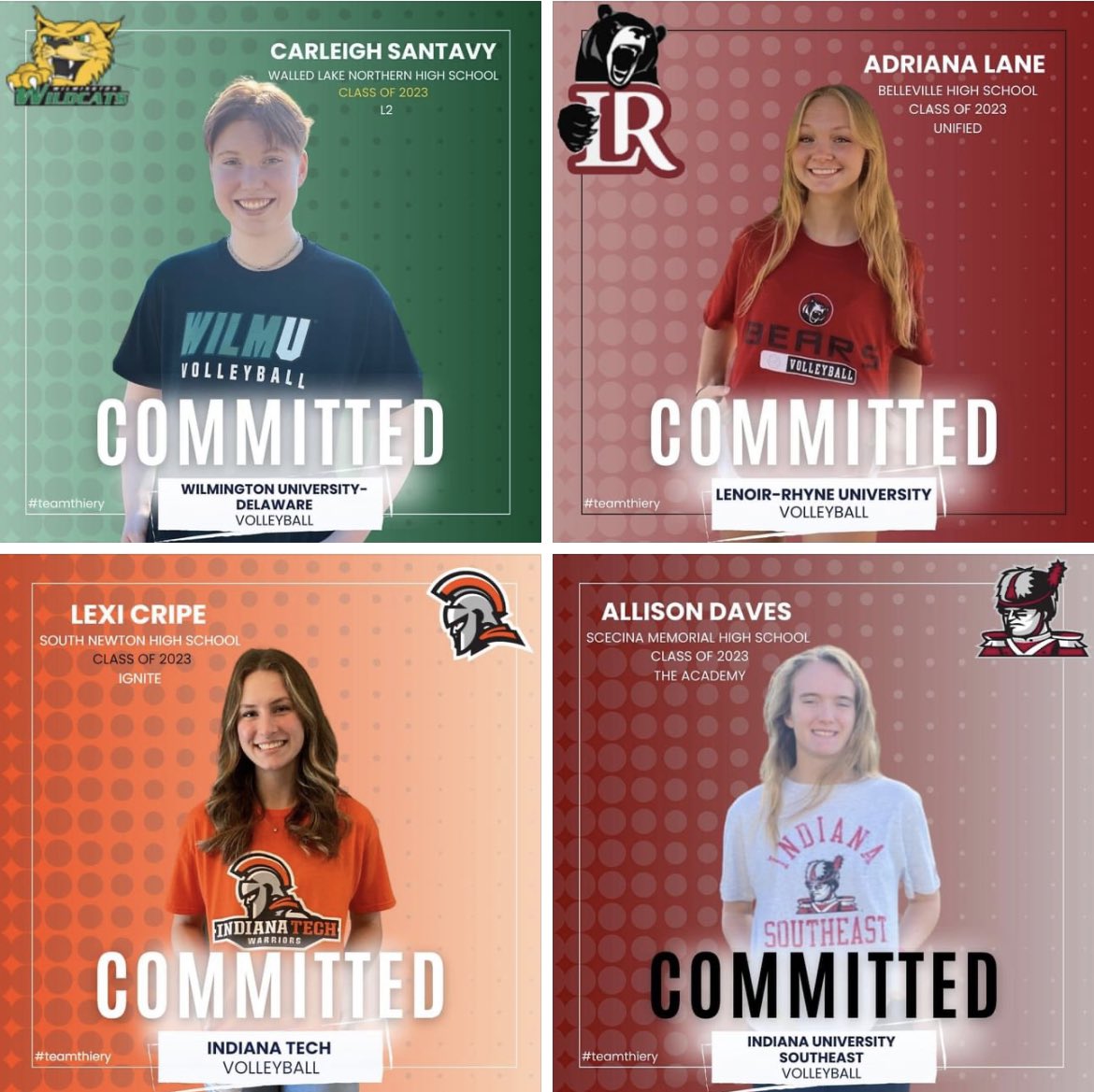SheilaThiery1's tweet photo. More #teamthiery SENIOR CELEBRATIONS🥳
College Scout & Recruiting Coach
coachthiery@gmail.com
#teamthiery #therecruitingconnection #itspersonal #volleyball #collegerecruiting #recruitingprocess #youdidit #findyourfit #mhsaa #ohsaa #kyhsaa #ihsaa #parentsofathletes https://t.co/0MlCDcONhq