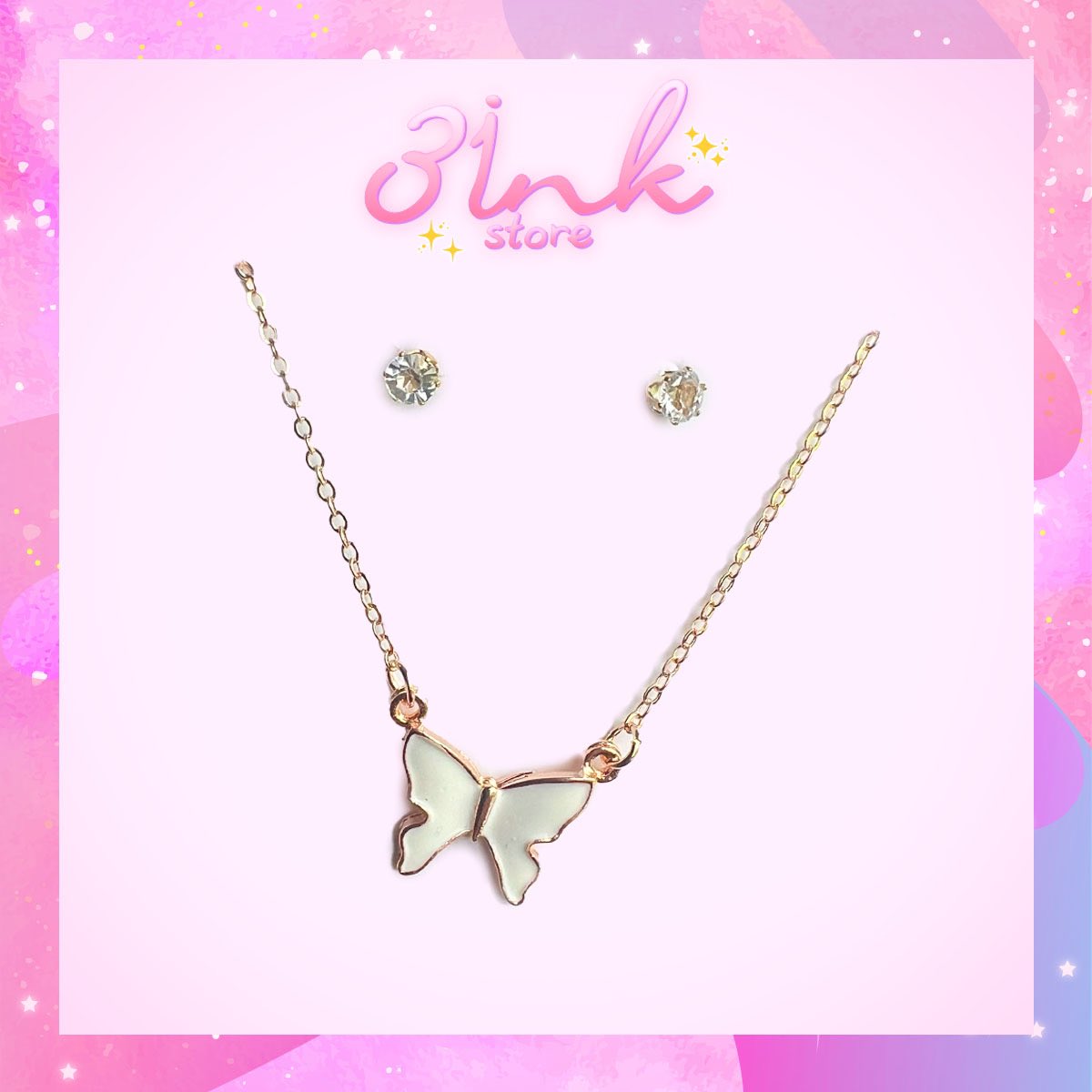 danniedannn's tweet photo. 🌷 𝐁𝐮𝐭𝐭𝐞𝐫𝐟𝐥𝐲 𝐰𝐢𝐧𝐤 𝐬𝐞𝐭 🦋✨
✧ สร้อยคอ ผีเสื้อ น่ารักมาก 📮💌
❥ 99 𝐛𝐚𝐡𝐭./𝐬𝐞𝐭 
☻︎ 𝐂𝐨𝐥𝐨𝐮𝐫 : 𝐒𝐢𝐥𝐯𝐞𝐫 &amp; 𝐫𝐨𝐬𝐞 𝐠𝐨𝐥𝐝

📢🎉โปรเปิดร้าน ส่งฟรี ทุก 𝐨𝐫𝐝𝐞𝐫 📦💥
🎁 พร้อมของแถมสุดพิเศษ 

#สร้อย #สร้อยคอ #ต่างหู #สร้อยคอผีเสื้อ #สร้อยคอแฟชั่น https://t.co/RHLSdRLXV2