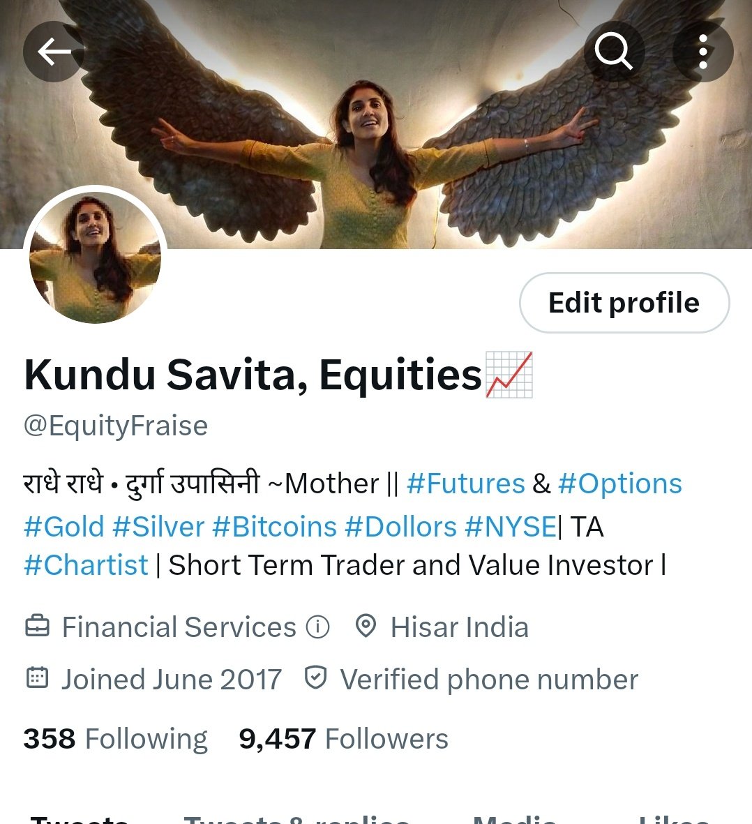 Equities, Savita Kundu tweet media