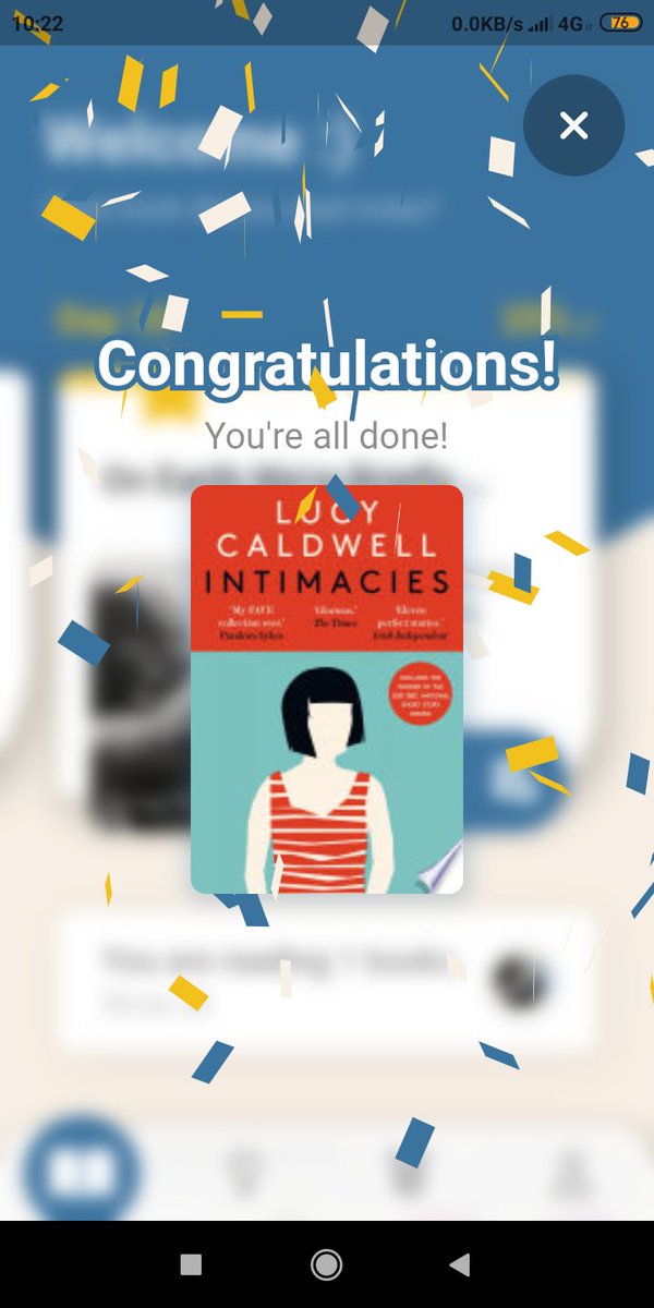 erdeaka's tweet image. DONE!

#Intimacies #LucyCaldwell