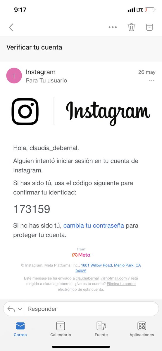 claudiadebernal's tweet photo. @instagram el 26 de mayo hackearon mis cuentas . Pude rescatar correo, face, pero no perfil de IG. Estas personas están haciendo mal uso del perfil. He reportado por todos los medios y nada que recibo respuesta. Por favor ya cierren ese perfil antes de que alguien caiga. https://t.co/n4e2LmZC02